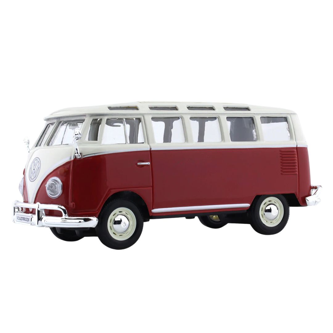 Volkswagen Van &#39;Samba&#39; Bus 1:24 Scale Die-Cast Car by Bburago -Bburago - India - www.superherotoystore.com