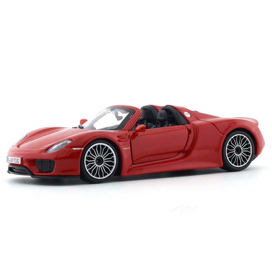 Porsche 918 Spyder Diecast 1:24 Bburago licensed diecast Scale Model car -Bburago - India - www.superherotoystore.com