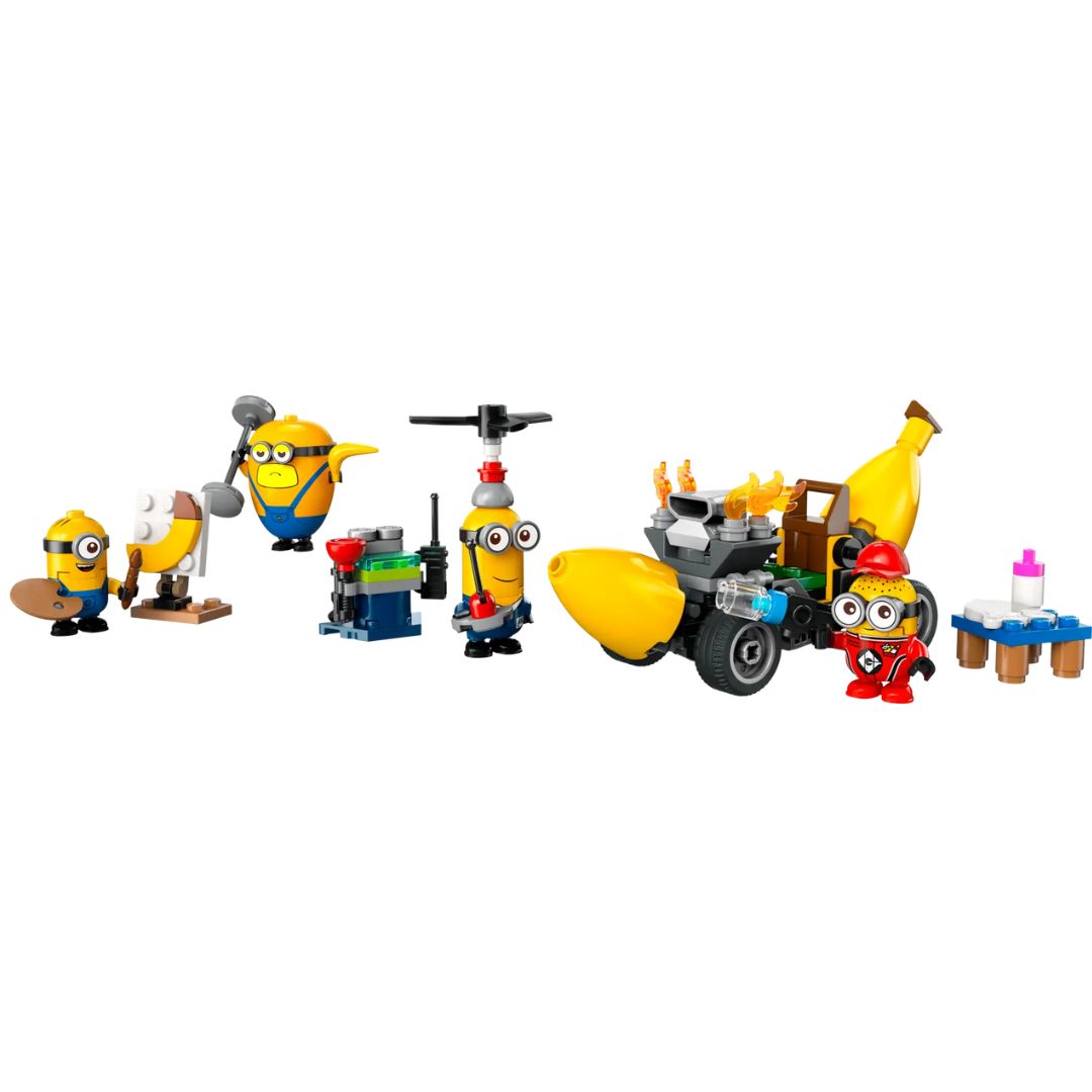 Minions Minions and Banana Car by Lego -Lego - India - www.superherotoystore.com