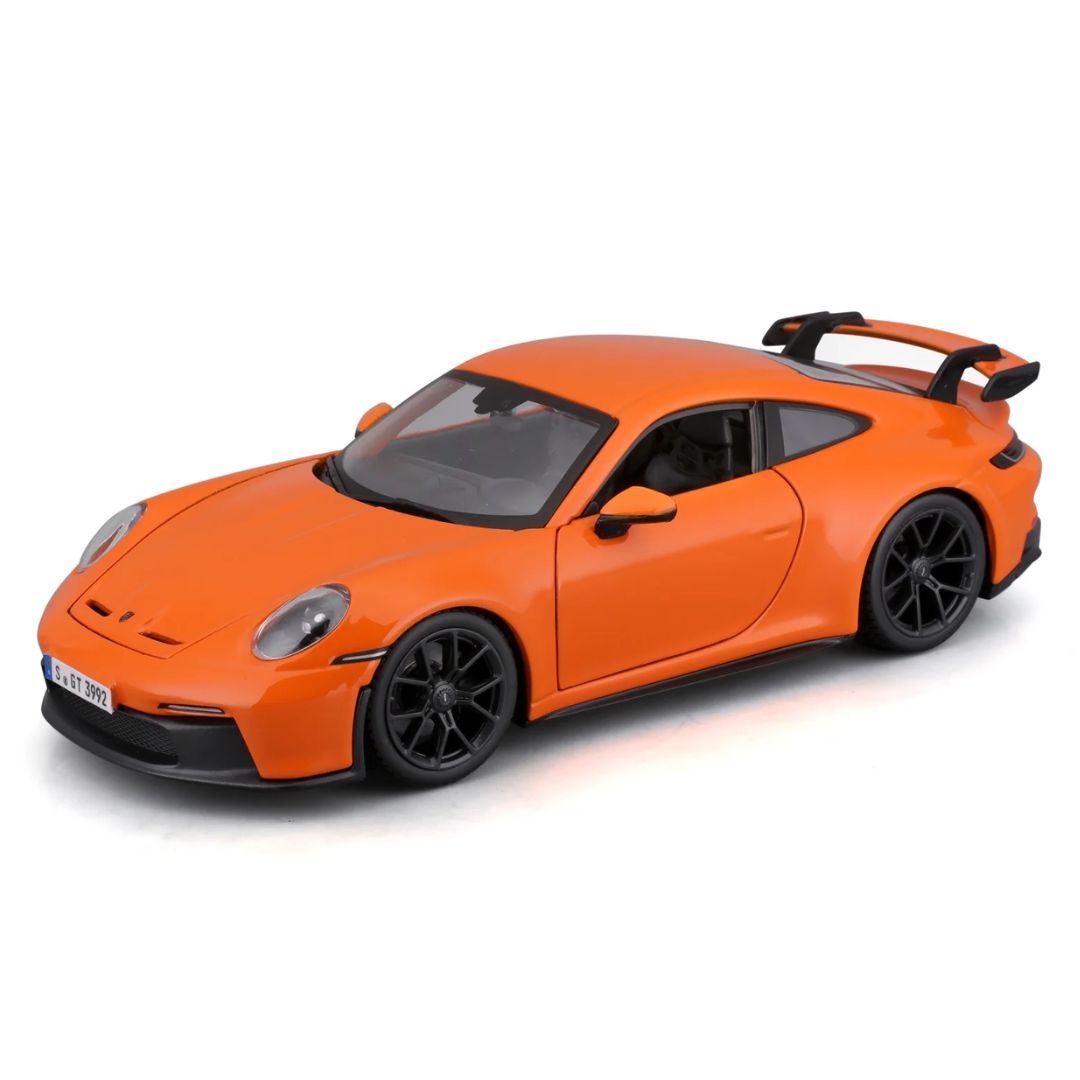 2022 Orange Porsche 911 GT3 1:24 Scale Die-Cast Car by Bburago -Bburago - India - www.superherotoystore.com