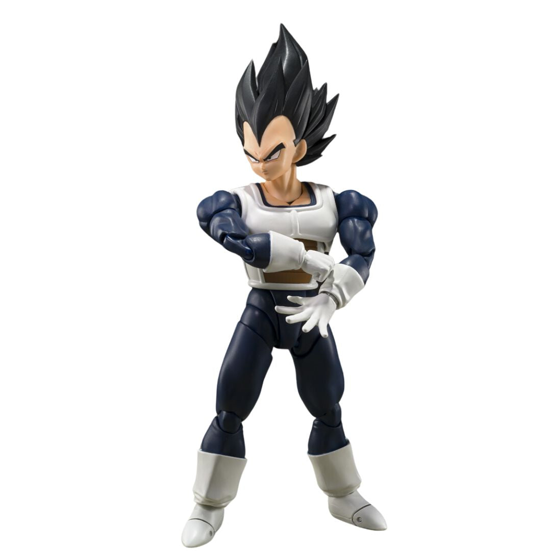 Dragon Ball Z Vegeta -Old Battle Clothes SH Figuarts Action Figure By Tamashii Nations -SH Figuarts - India - www.superherotoystore.com