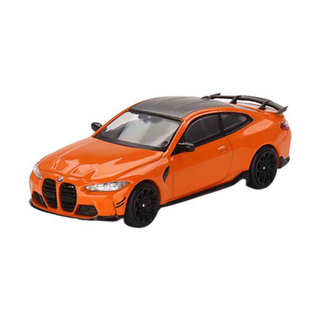 Bmw M4 M Performance G82 Fire Orange 1:64 Scale Die-Cast Car by Mini GT -Mini GT - India - www.superherotoystore.com