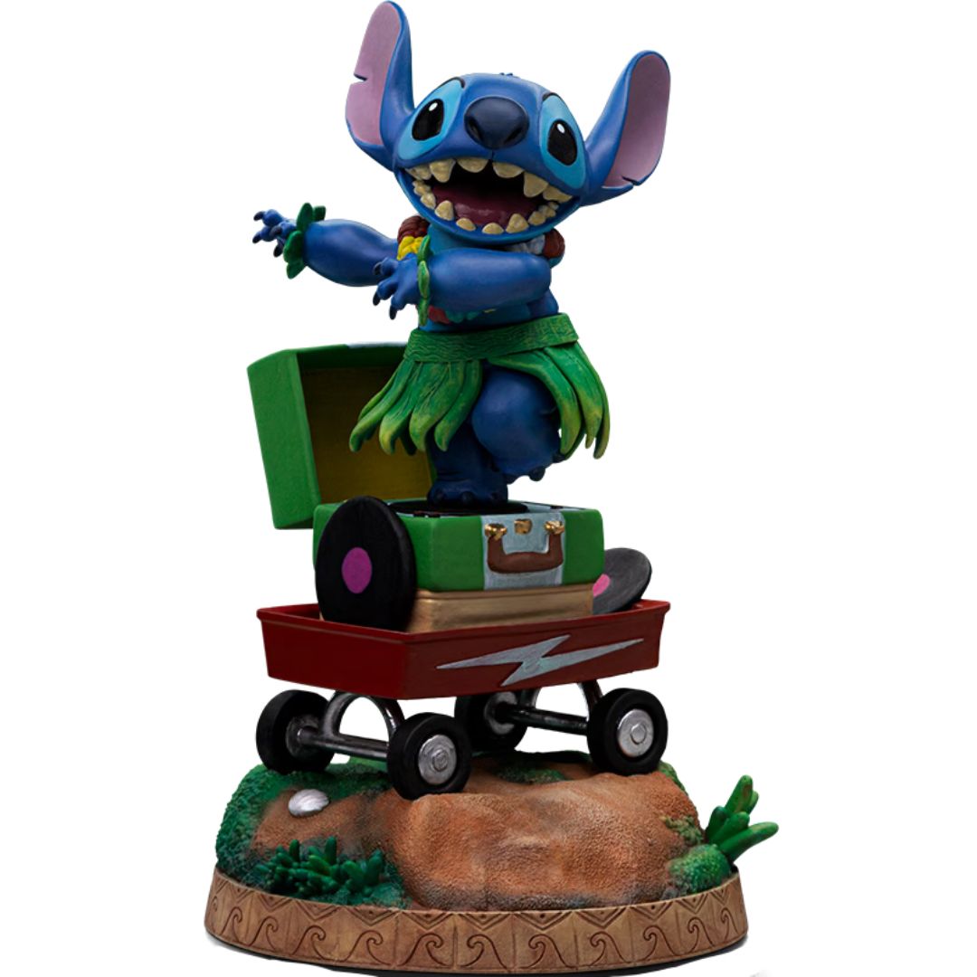 Stitch Hula Statue By Iron Studios -Iron Studios - India - www.superherotoystore.com