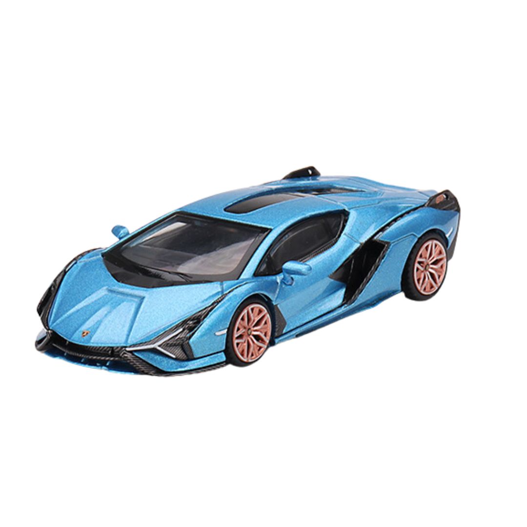 Lamborghini Sián FKP 37 Ble Aegir 1:64 Scale Die-Cast Car by Mini GT -Mini GT - India - www.superherotoystore.com