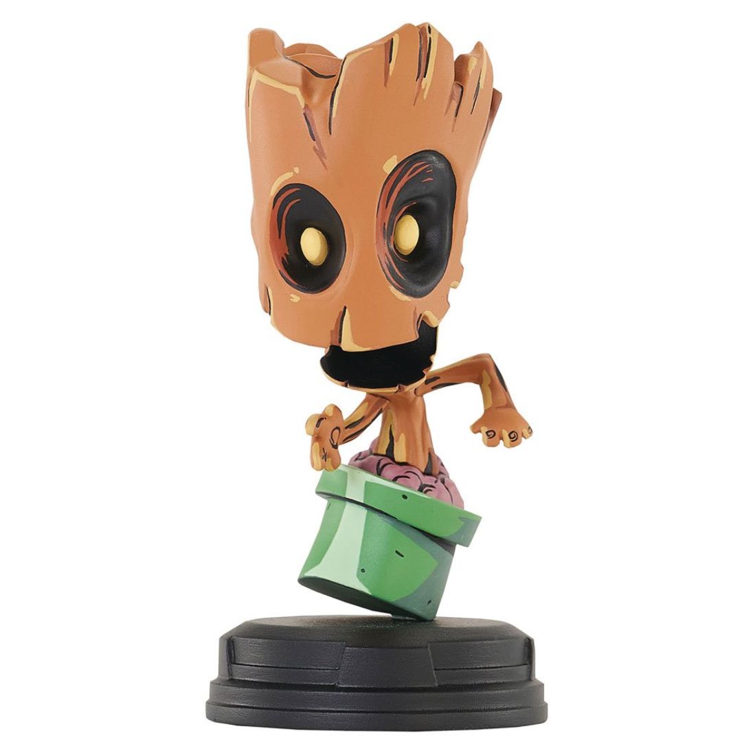 Marvel Animated-Style Groot In Pot Resin Statue By Diamond Gallery -Diamond Gallery - India - www.superherotoystore.com