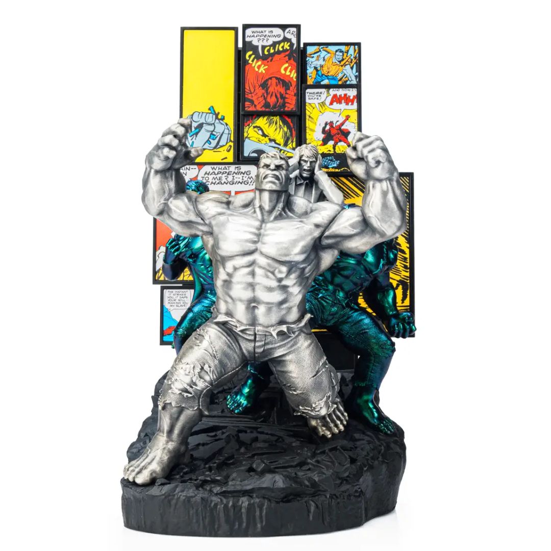 Limited Edition Incredible Hulk Origins Figurine By Royal Selangor -Royal Selangor - India - www.superherotoystore.com