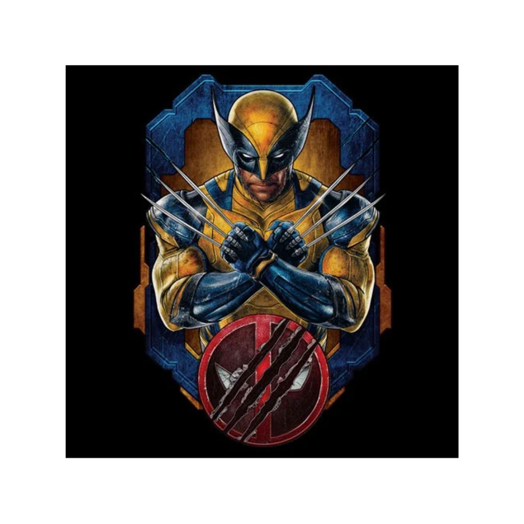 Clawed Superhuman - Marvel Official T-Shirt -Redwolf - India - www.superherotoystore.com