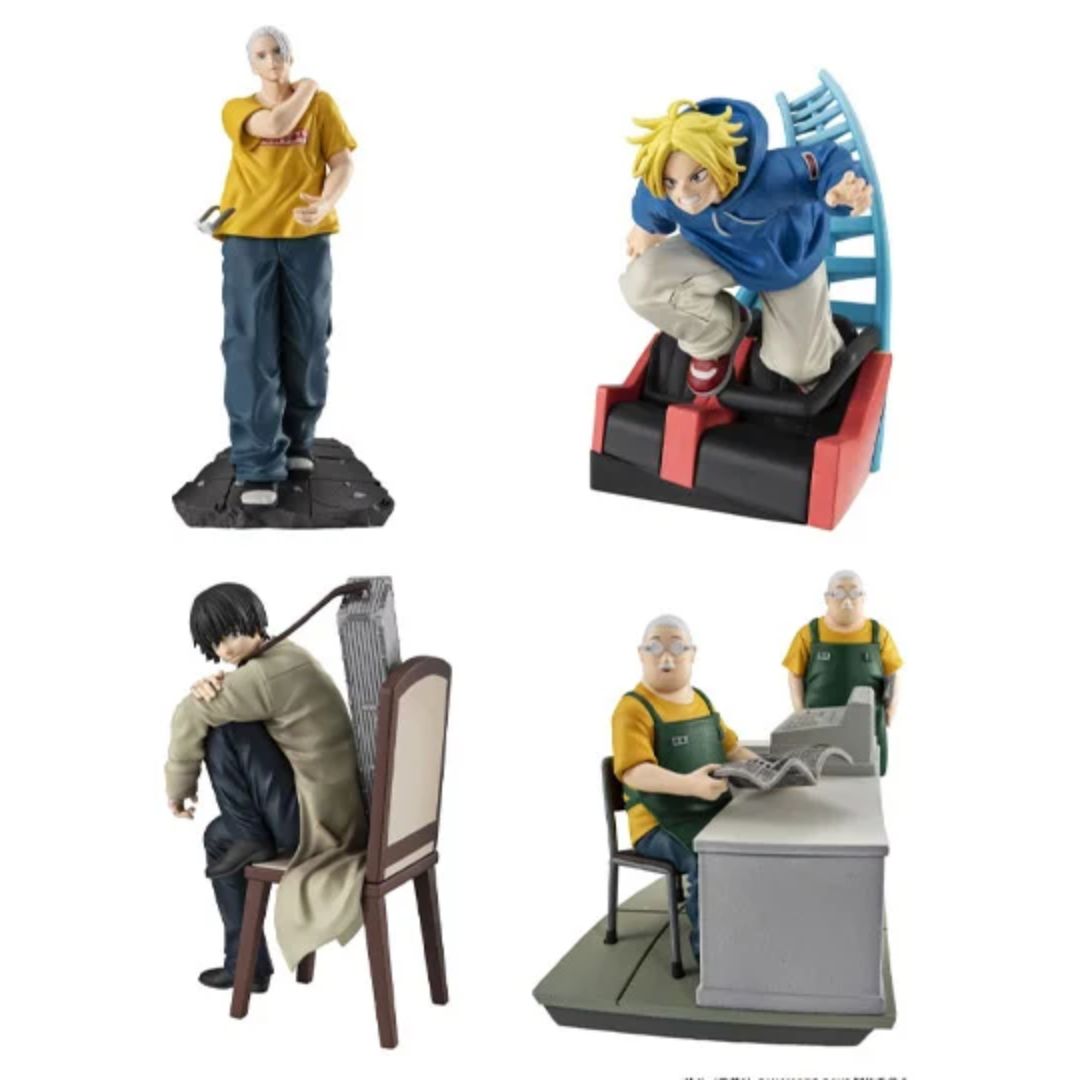 Petitrama Ex Sakamoto Days Cut Out Scenes Set By Megahouse -Megahouse - India - www.superherotoystore.com