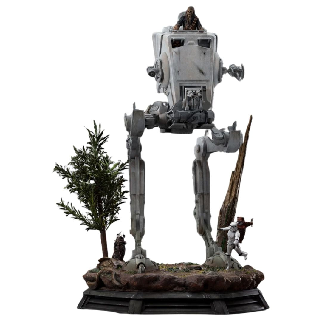 At-St And Chewbacca Statues By Iron Studios -Iron Studios - India - www.superherotoystore.com