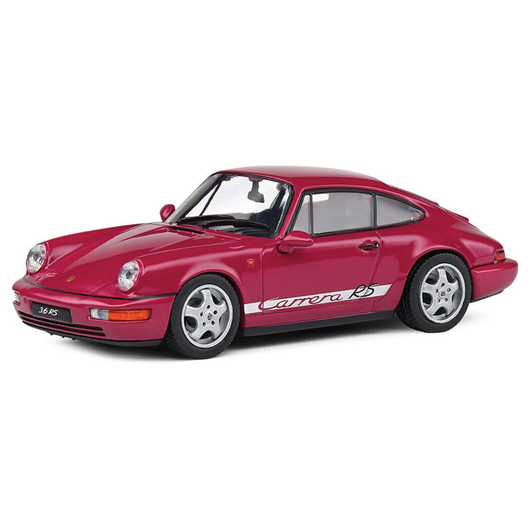 PORSCHE 964 RS RED 1992 1:43 scale by Solido -Solido - India - www.superherotoystore.com