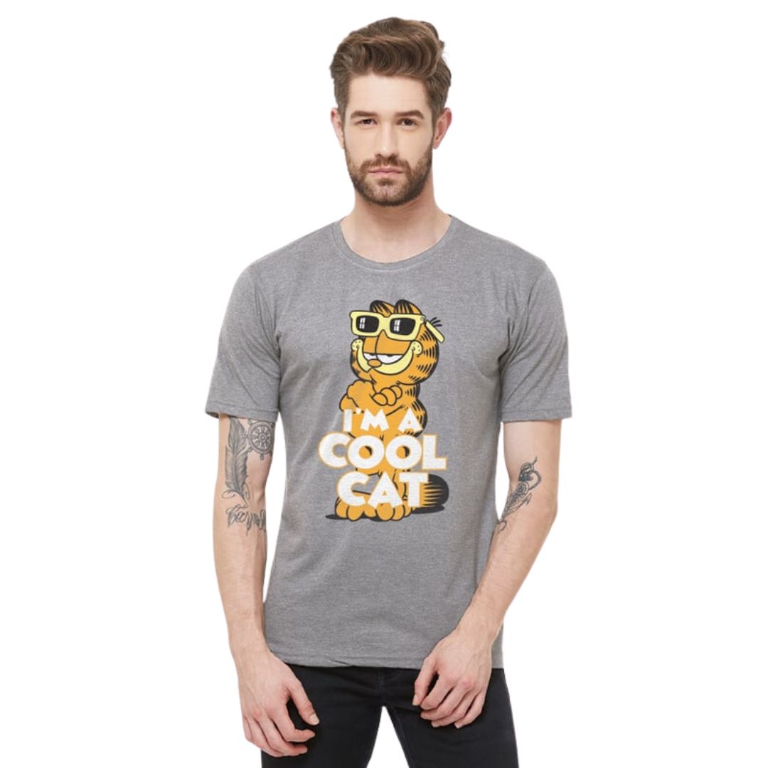 Garfield Cool Cat T Shirt -Redwolf - India - www.superherotoystore.com