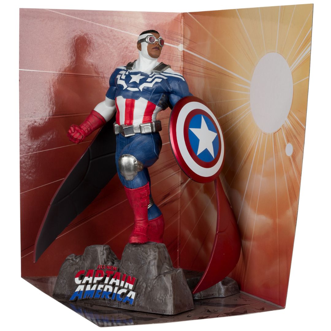 Marvel Collection - Captain America (All-New Captain America #1) By Mcfarlane Toys -McFarlane Toys - India - www.superherotoystore.com