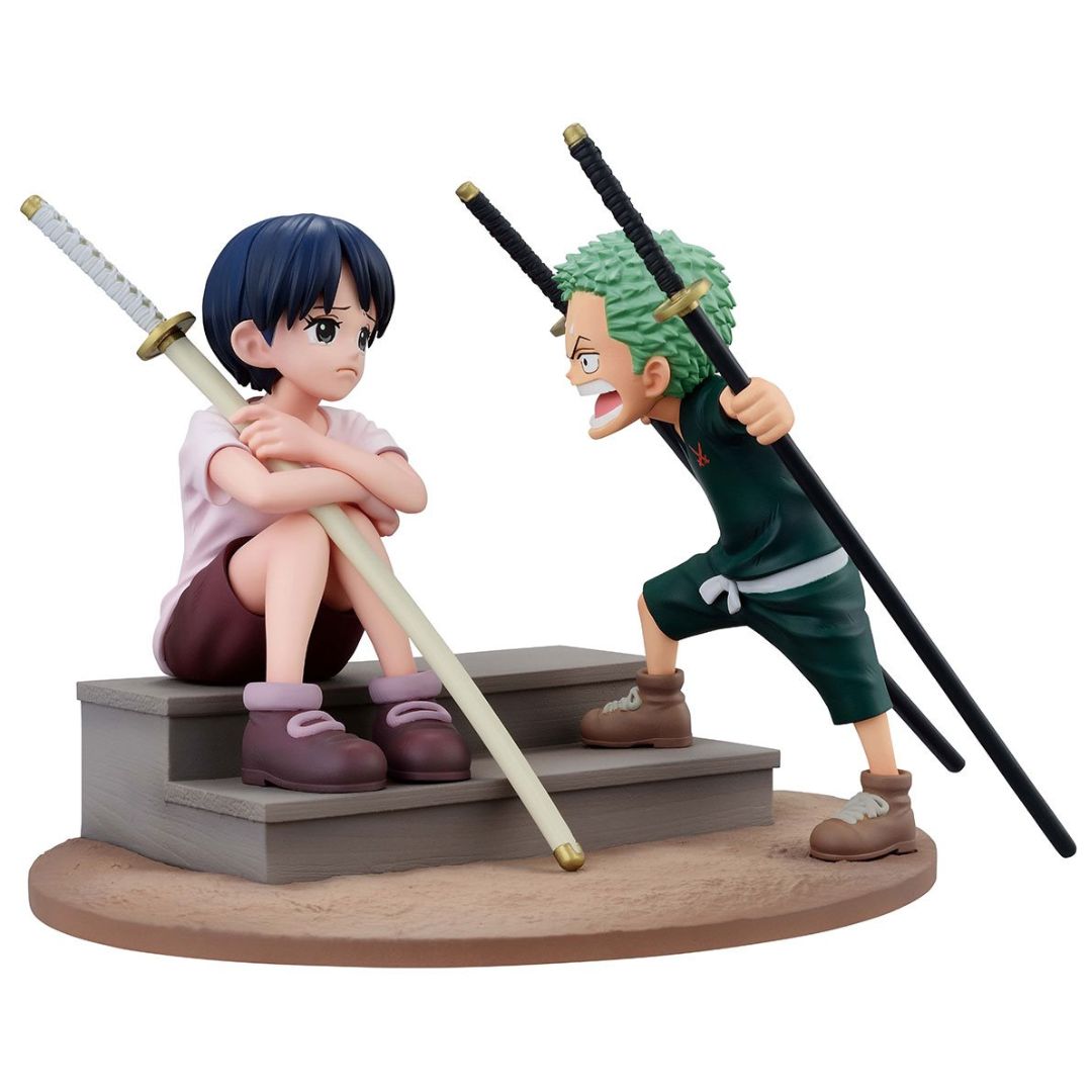 One Piece Roronoa Zoro And Kuina Road To Down Revible Moment Ichibansho Statue -Ichibansho - India - www.superherotoystore.com