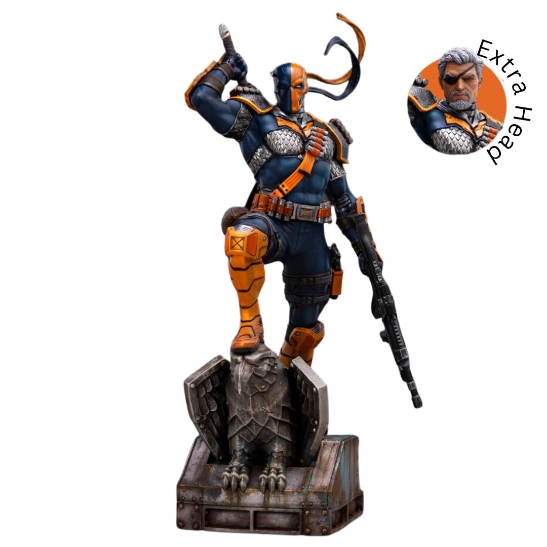 Death Stroke Statue Statue By Iron Studios -Iron Studios - India - www.superherotoystore.com