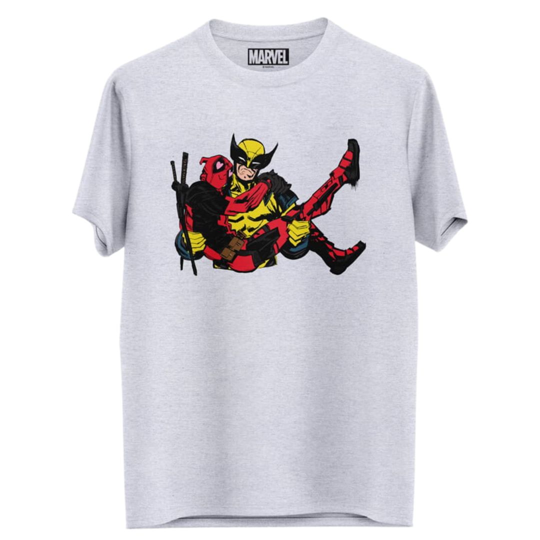 Bromance - Marvel Official T-Shirt -Redwolf - India - www.superherotoystore.com