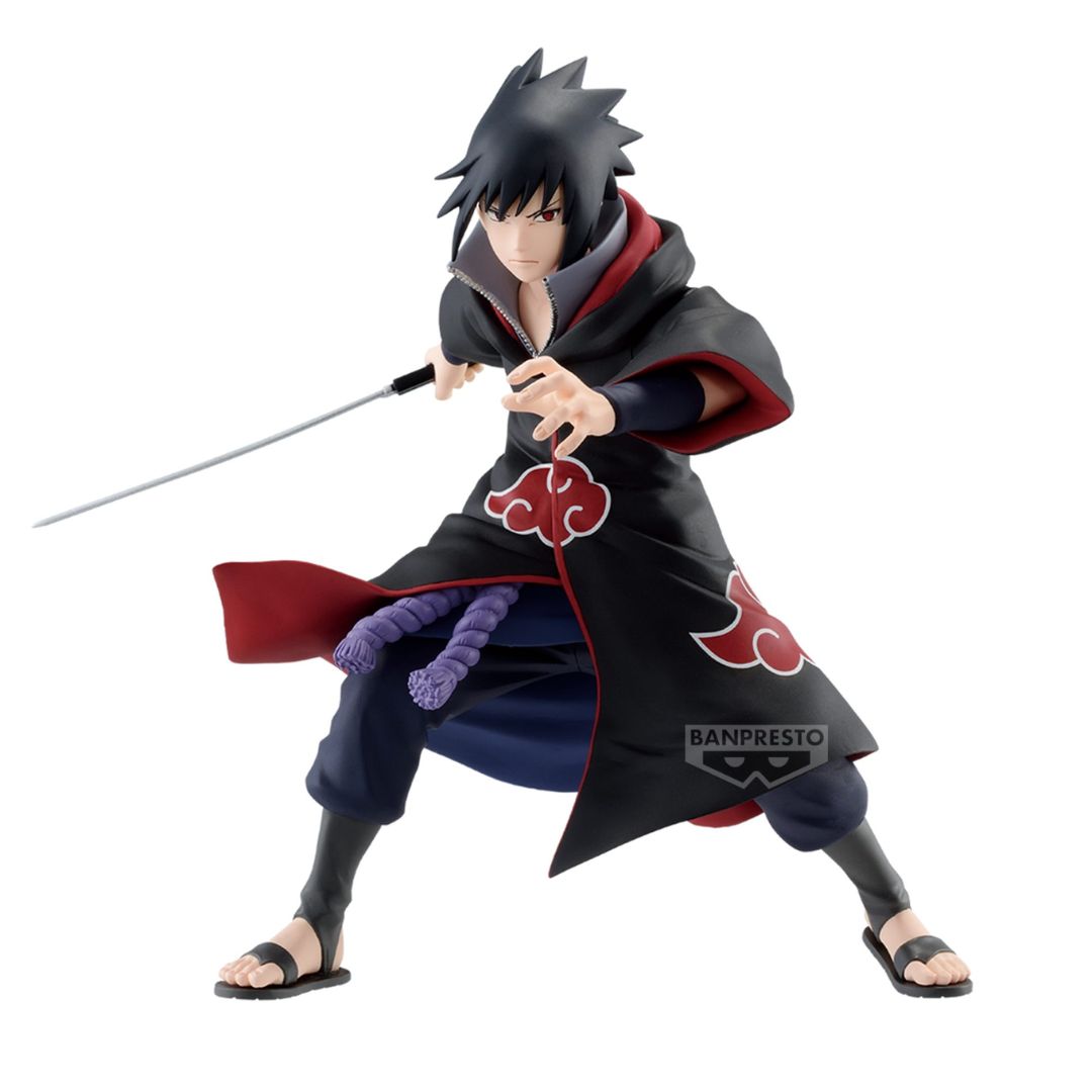 Naruto Shippuden Vibration Stars - Uchiha Sasuke Statue By Banpresto -Banpresto - India - www.superherotoystore.com