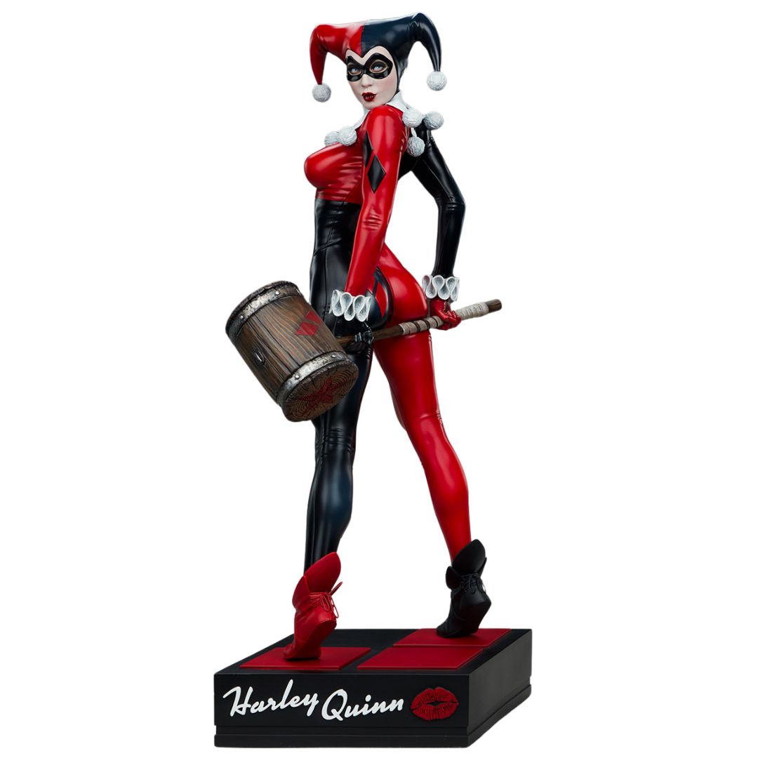 Harley Quinn Premium Format Figure By Sideshow -Sideshow Collectibles - India - www.superherotoystore.com