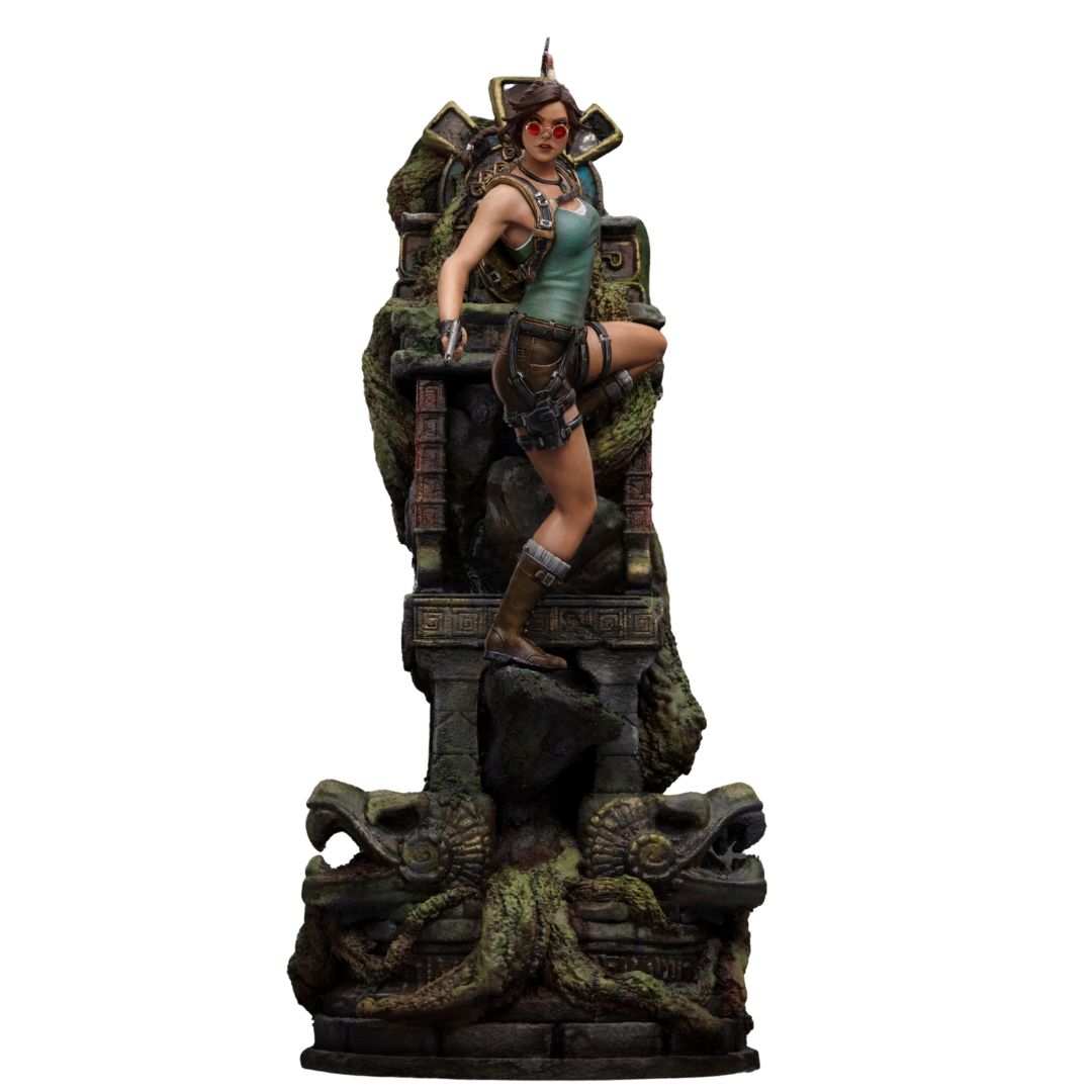 Lara Croft Tomb Raider Statue By Iron Studios -Iron Studios - India - www.superherotoystore.com