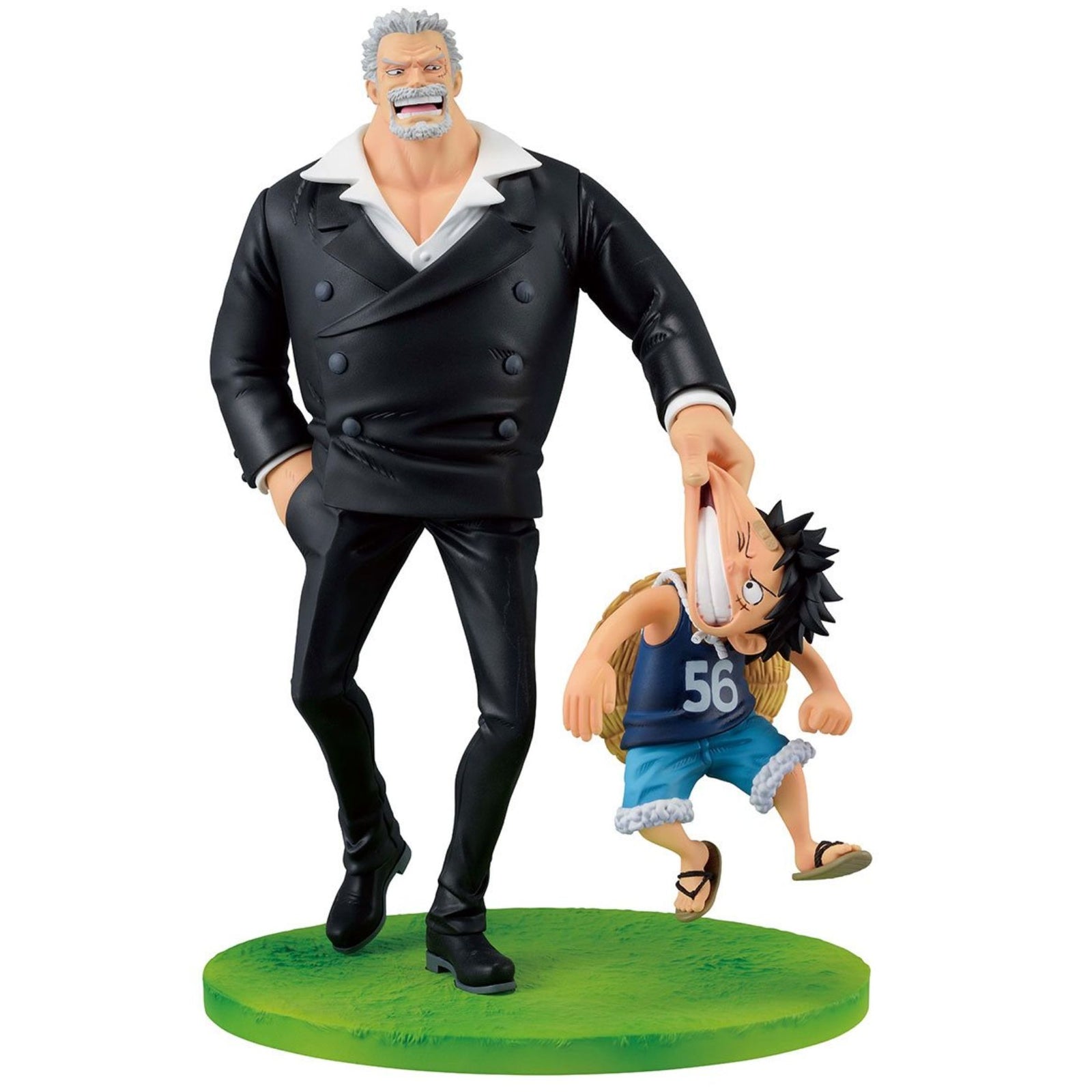 One Piece Monkey D. Luffy And Monkey D. Garp Road To Down Revible Moment Ichibansho Statue -Ichibansho - India - www.superherotoystore.com