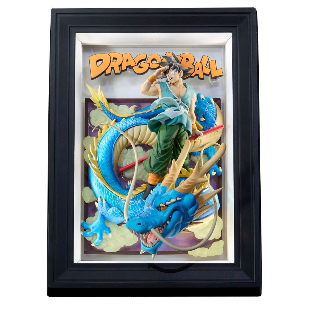 Dragon Ball Son Goku &amp; Dragon Tamashii Art By Tamashii Nations -Tamashii Nations - India - www.superherotoystore.com