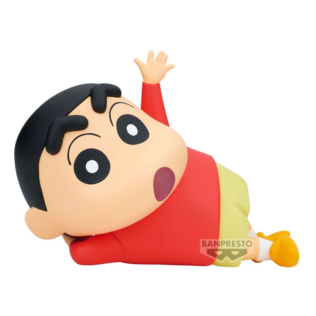 Crayon Shinchan Big Sofvimates - Shinnosuke No Hara - Oh Figure By Banpresto -Banpresto - India - www.superherotoystore.com