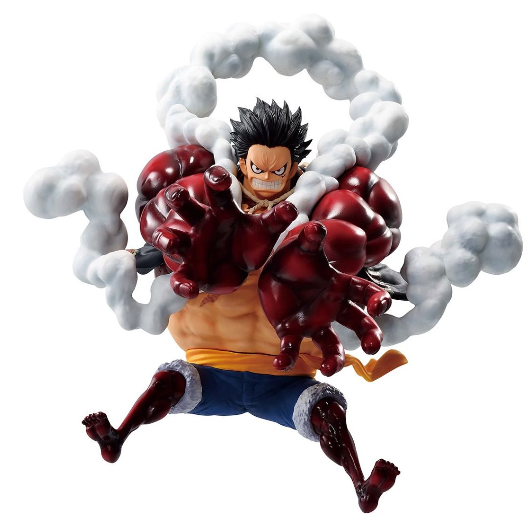 One Piece Monkey D. Luffy Gear 4 Road To King Of The Pirates Masterlise Ichibansho Statue By Bandai -Tamashii Nations - India - www.superherotoystore.com