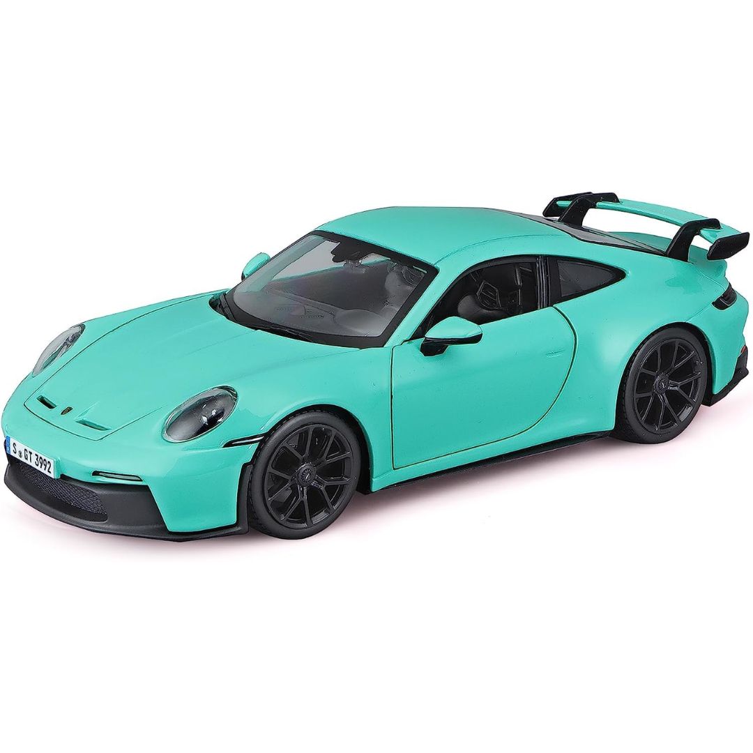 2022 Green Porsche 911 GT3 1:24 Scale Die-Cast Car by Bburago -Bburago - India - www.superherotoystore.com