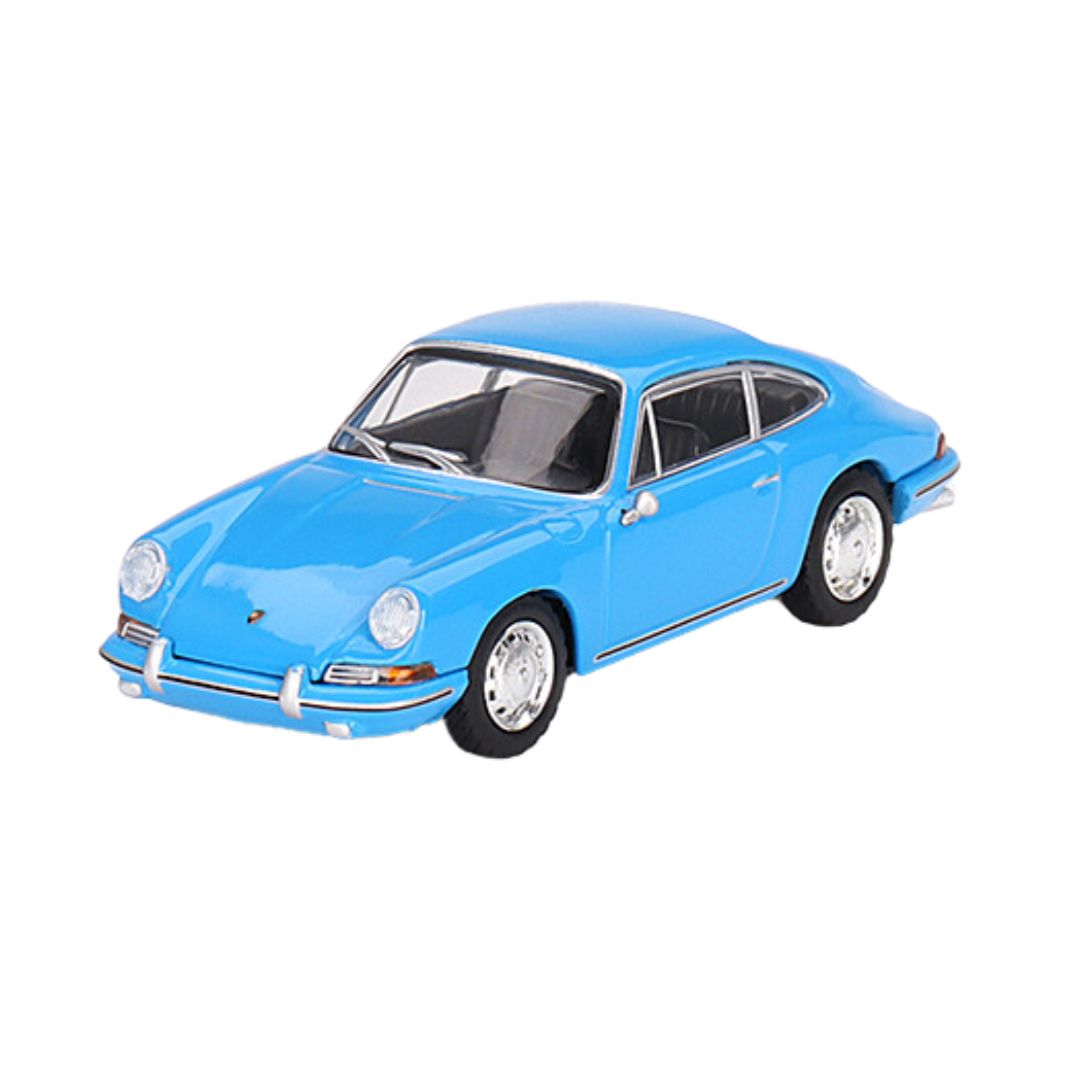 1963 Quickblau Porsche 901 1:64 Scale Die-Cast Car by Mini GT -Mini GT - India - www.superherotoystore.com