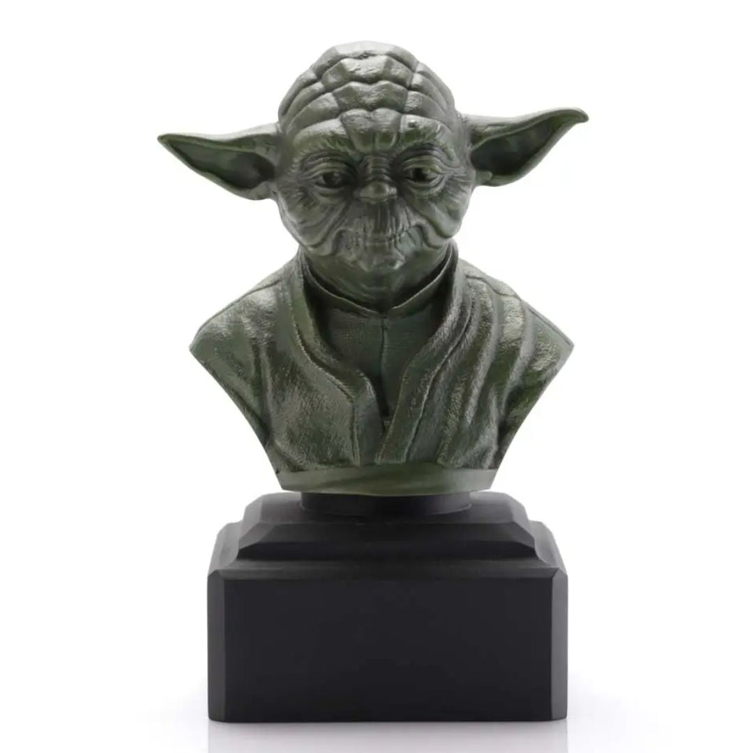 Limited Edition Green Yoda Bust By Royal Selangor