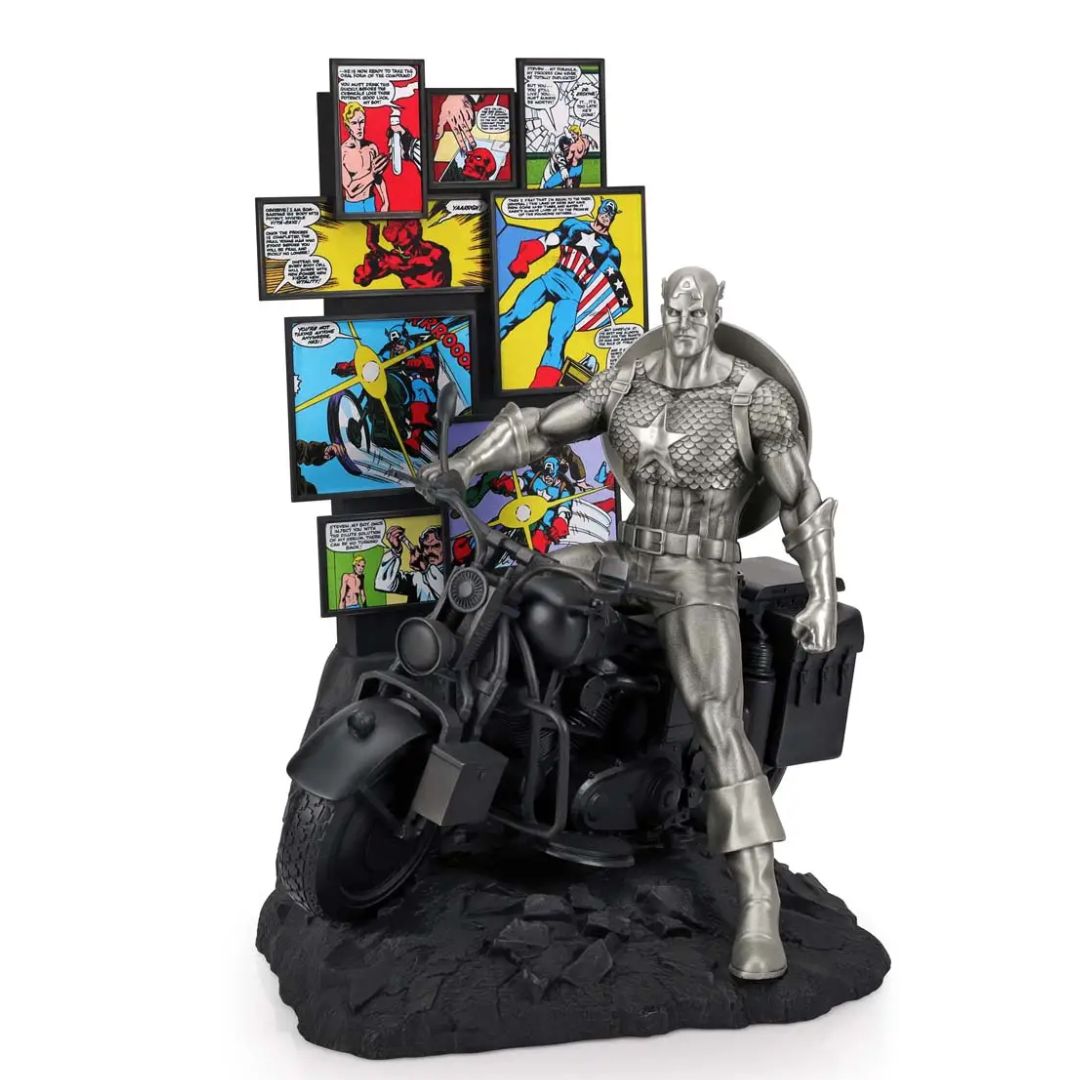 Limited Edition Origins Captain America By Royal Selangor -Royal Selangor - India - www.superherotoystore.com