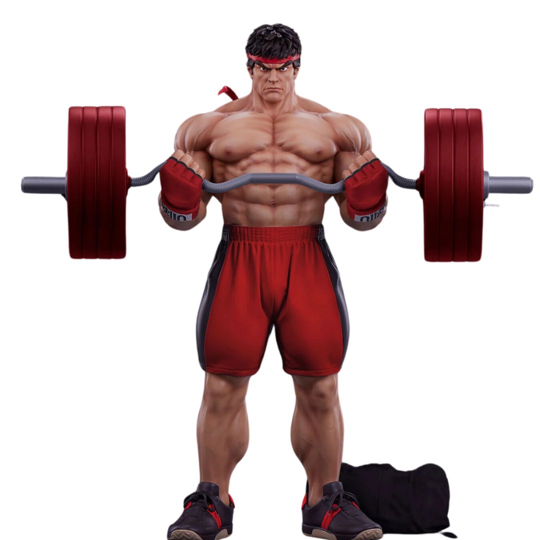 Ryu: Powerlifting Statue By Pcs Collectibles -PCS Collectibles - India - www.superherotoystore.com