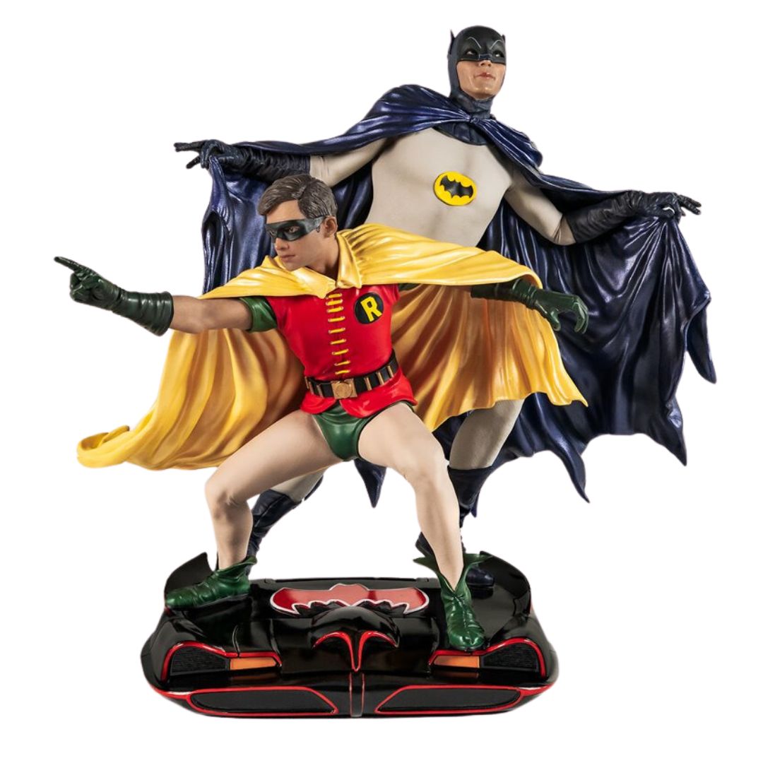 Batman 1966 Classic Tv Series Batman And Robin Statue By Pure Arts -Pure Arts - India - www.superherotoystore.com