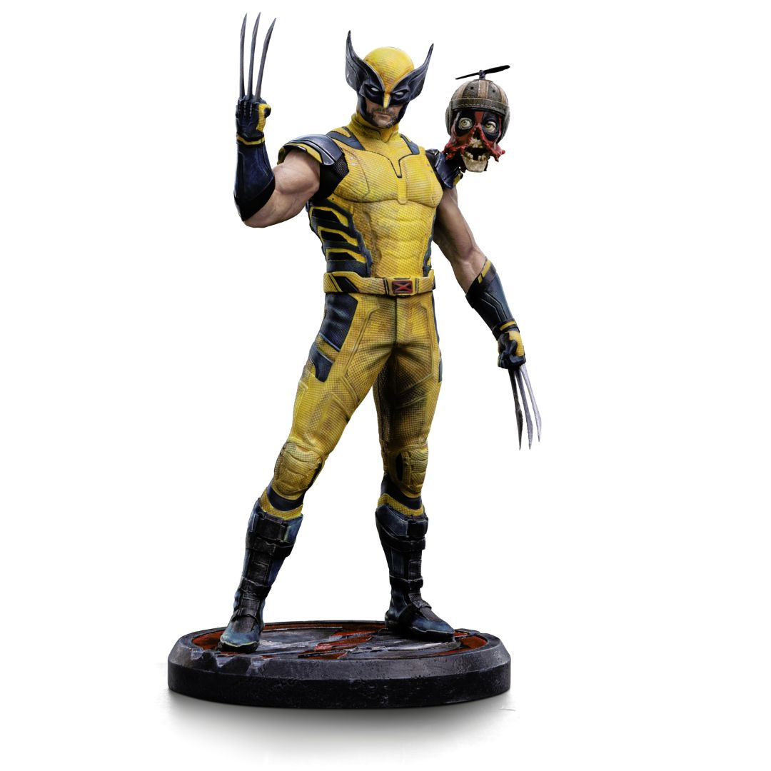 Wolverine-  Deadpool &amp; Wolverine Statue by Iron Studios -Iron Studios - India - www.superherotoystore.com