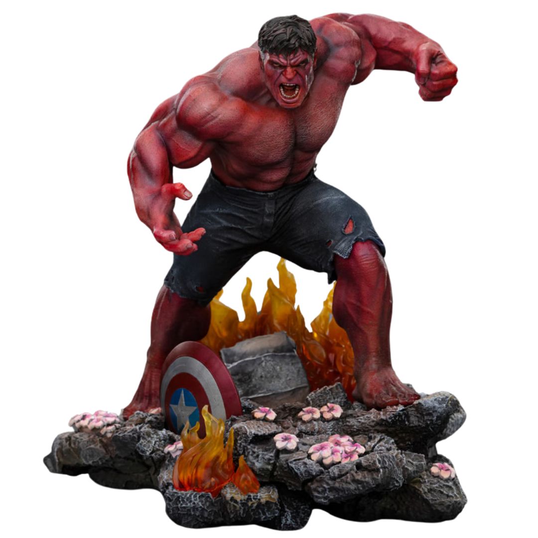 Captain America : A Brave New World: Red Hulk Statue By Iron Studios -Iron Studios - India - www.superherotoystore.com