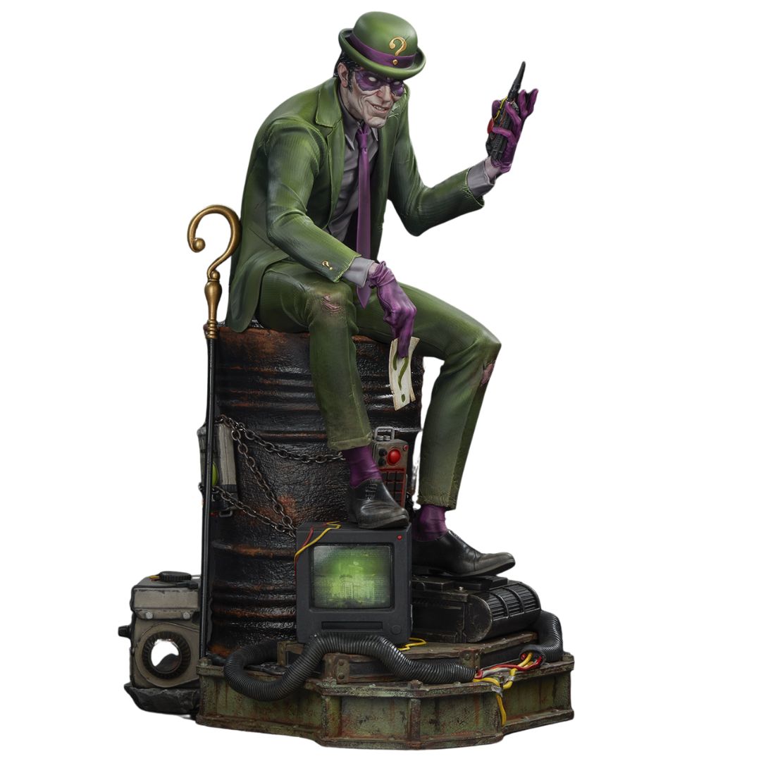 Riddler Premium Format Statue By Sideshow Collectibles -Sideshow Collectibles - India - www.superherotoystore.com