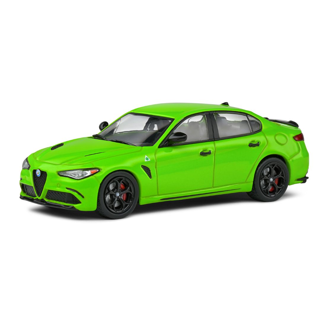 ALFA ROMEO GIULIA QUADRIFOGLIO GREEN 2020 1:43 scale by Solido -Solido - India - www.superherotoystore.com