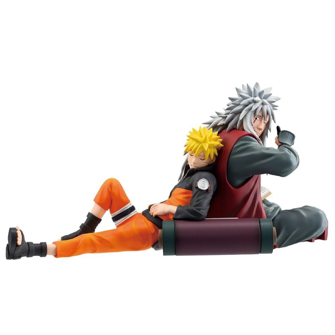 Naruto: Shippuden Naruto Uzumaki And Jiraiya Legendary Sannin Masterlise Ichibansho Statue By Bandai -Ichibansho - India - www.superherotoystore.com