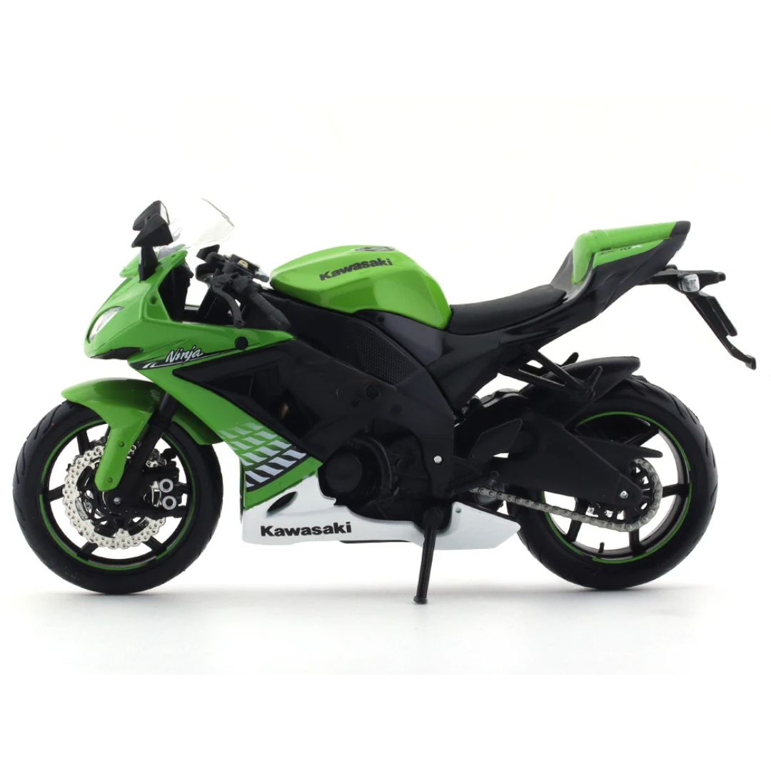 Kawasaki Ninja ZX 10R 1:12 Scale MODEL Die-cast Bike By Maisto -Maisto - India - www.superherotoystore.com