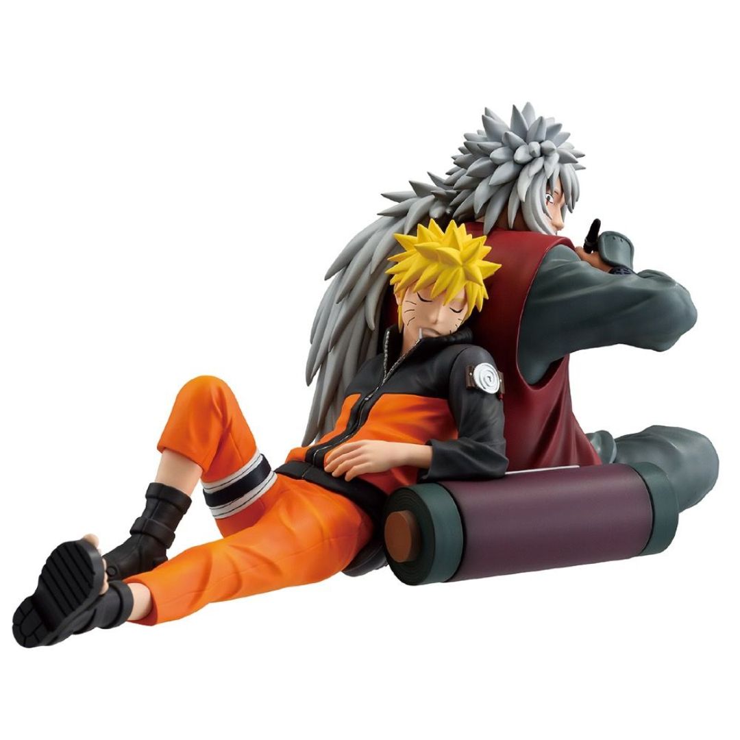 Naruto: Shippuden Naruto Uzumaki And Jiraiya Legendary Sannin Masterlise Ichibansho Statue By Bandai -Bandai - India - www.superherotoystore.com