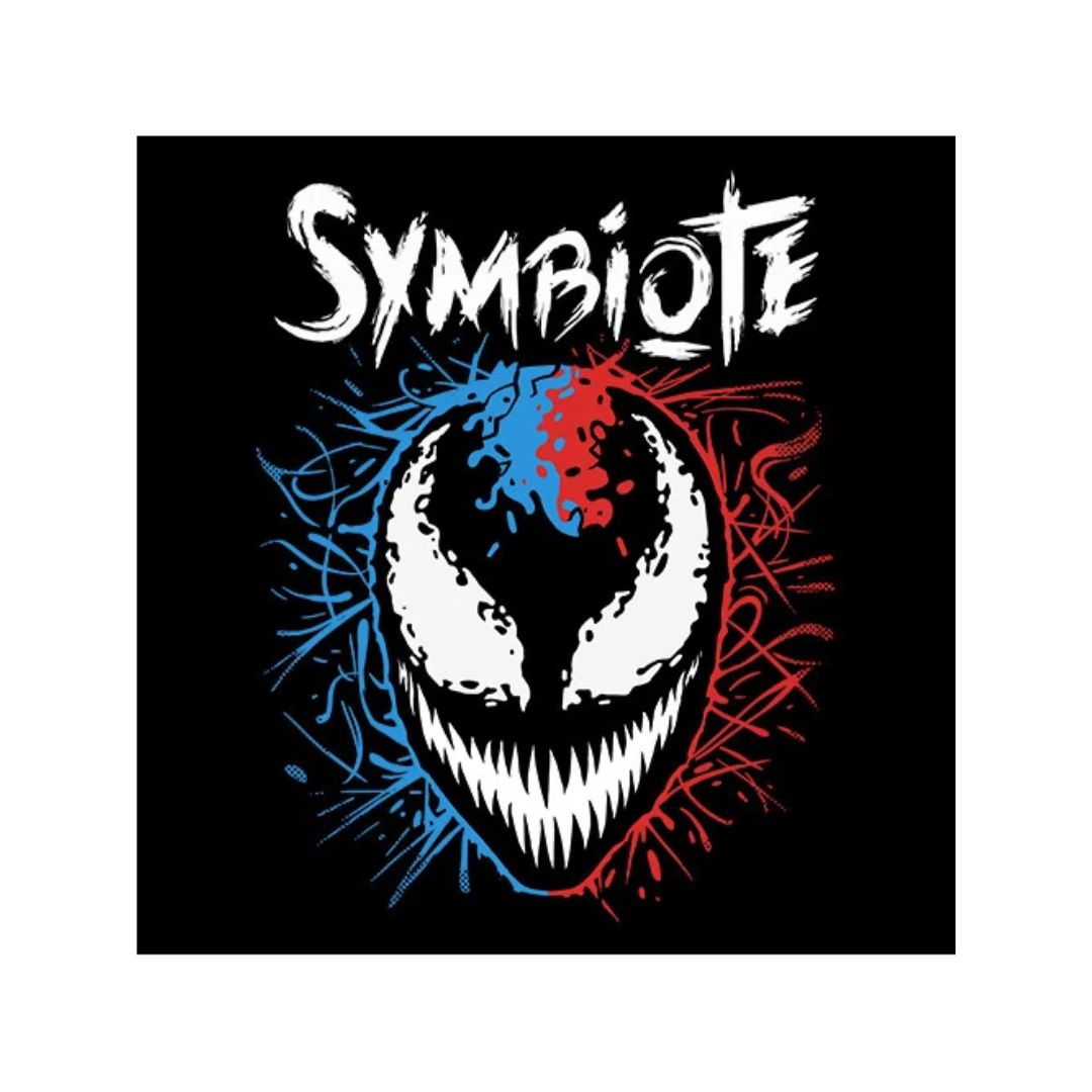 Venom Symbiote T Shirt -Redwolf - India - www.superherotoystore.com