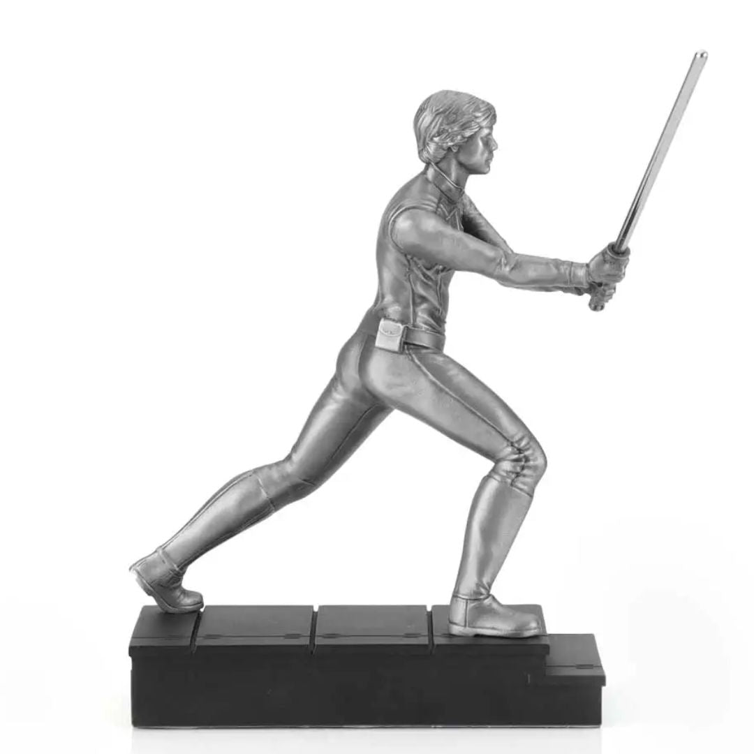 Luke Skywalker Lightsaber Duel Figurine By Royal Selangor -Royal Selangor - India - www.superherotoystore.com