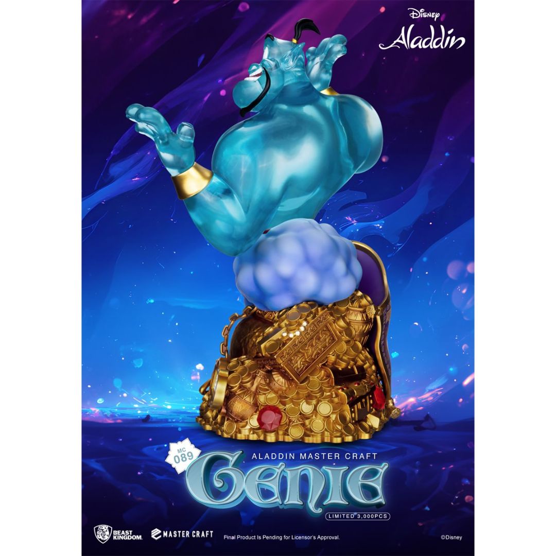 Aladdin Master Craft Genie Statue By Beast Kingdom -Beast Kingdom - India - www.superherotoystore.com