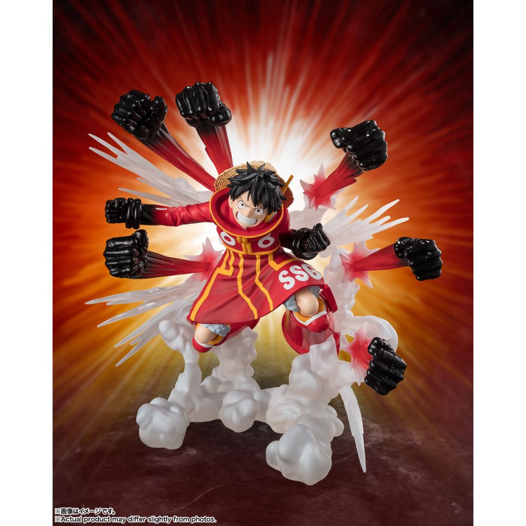 [Extra Battle] Monkey.D.Luffy -Gum-Gum Hawk Gatling Figuartszero By Tamashii Nations -Tamashii Nations - India - www.superherotoystore.com