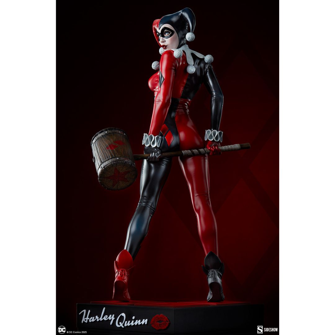 Harley Quinn Premium Format Figure By Sideshow -Sideshow Collectibles - India - www.superherotoystore.com