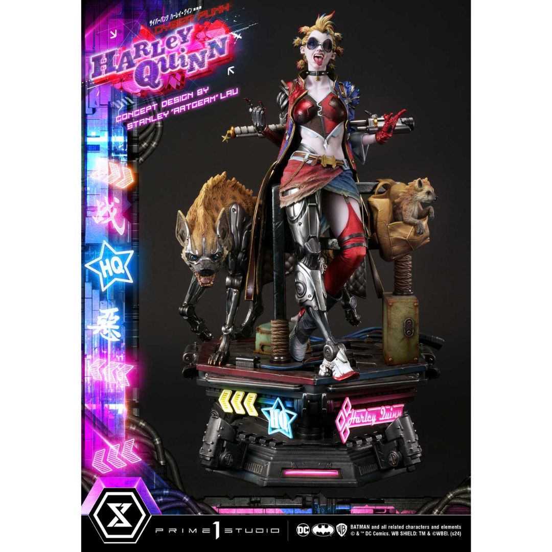 Batman (Comics) Cyberpunk Harley Quinn Statue By Prime1 Studios -Prime 1 Studio - India - www.superherotoystore.com