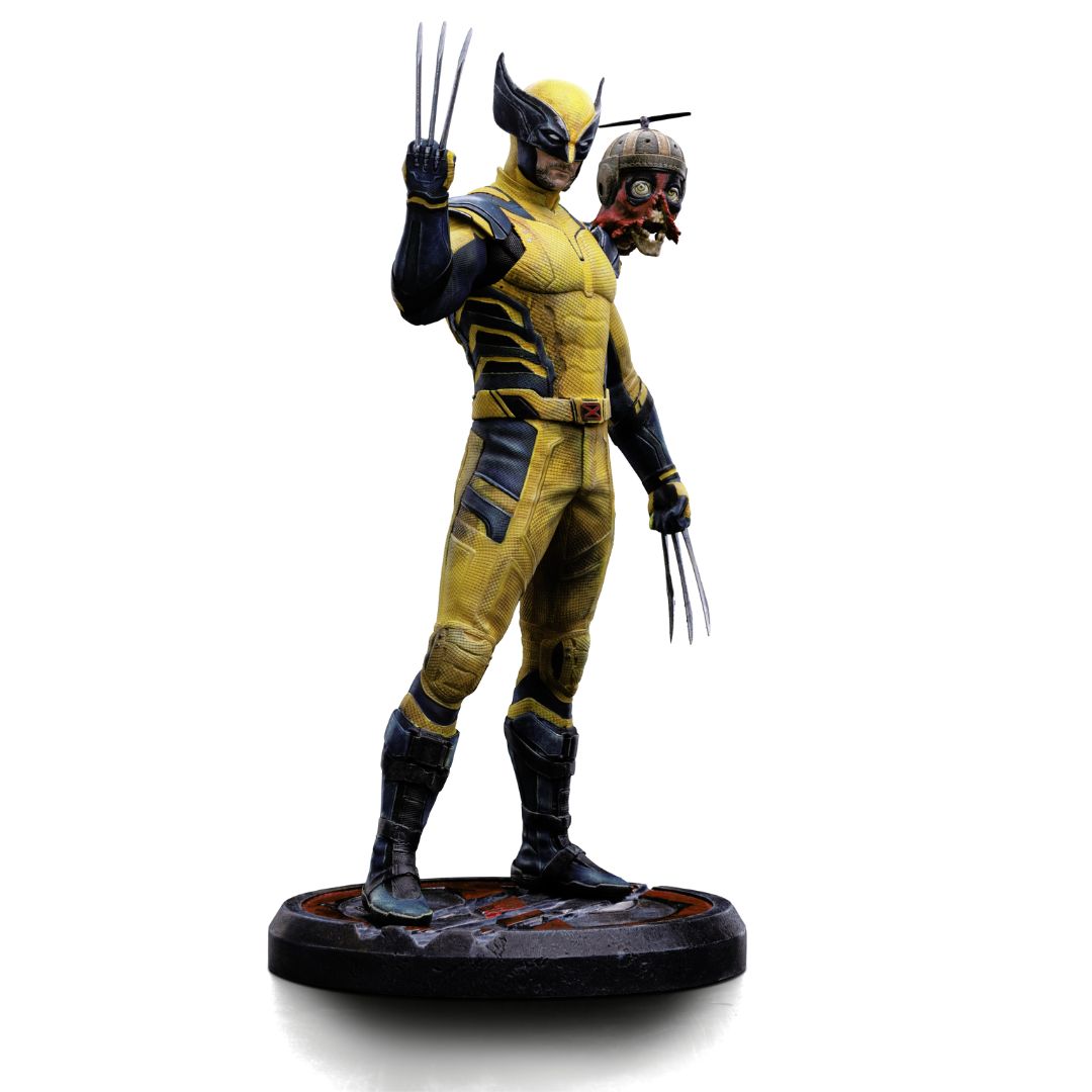 Wolverine-  Deadpool & Wolverine Statue by Iron Studios -Iron Studios - India - www.superherotoystore.com