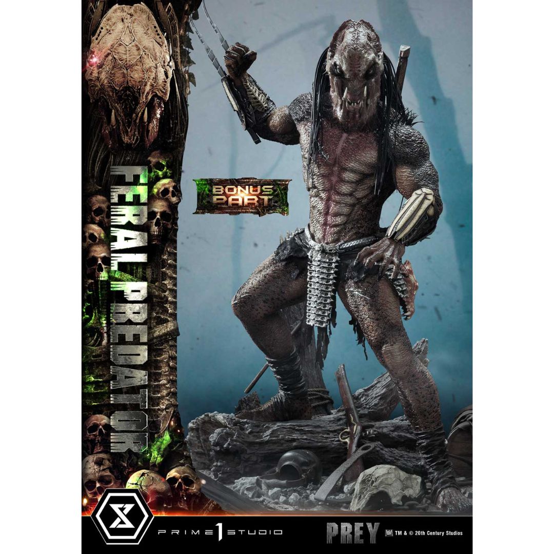 Prey (Film) Feral Predator Deluxe Version Statue By Prime1 Studios -Prime1 Studios - India - www.superherotoystore.com