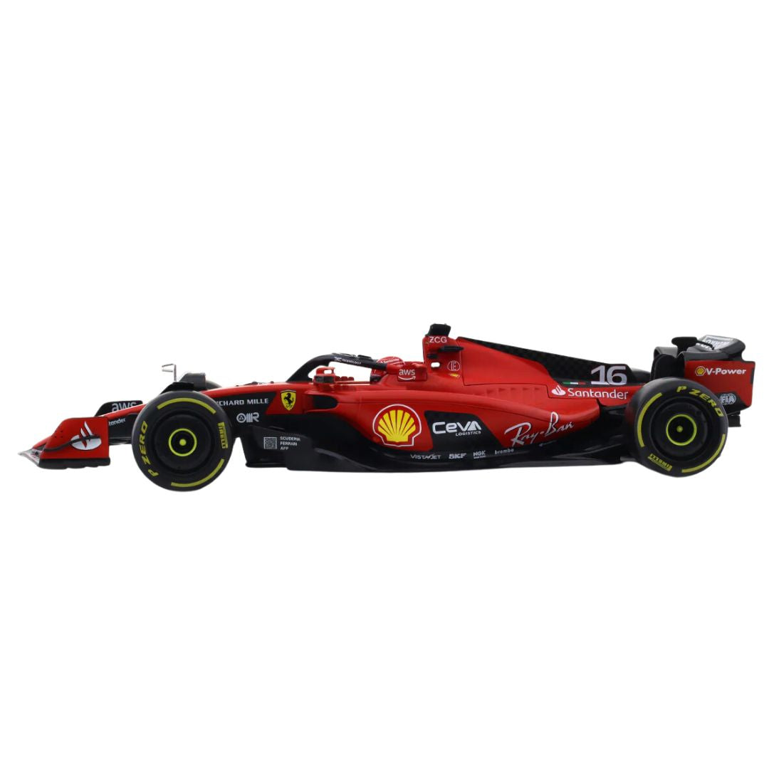 Ferrari 1:18 Scale  SF23 (Deluxe Version) by Bburago -Bburago - India - www.superherotoystore.com