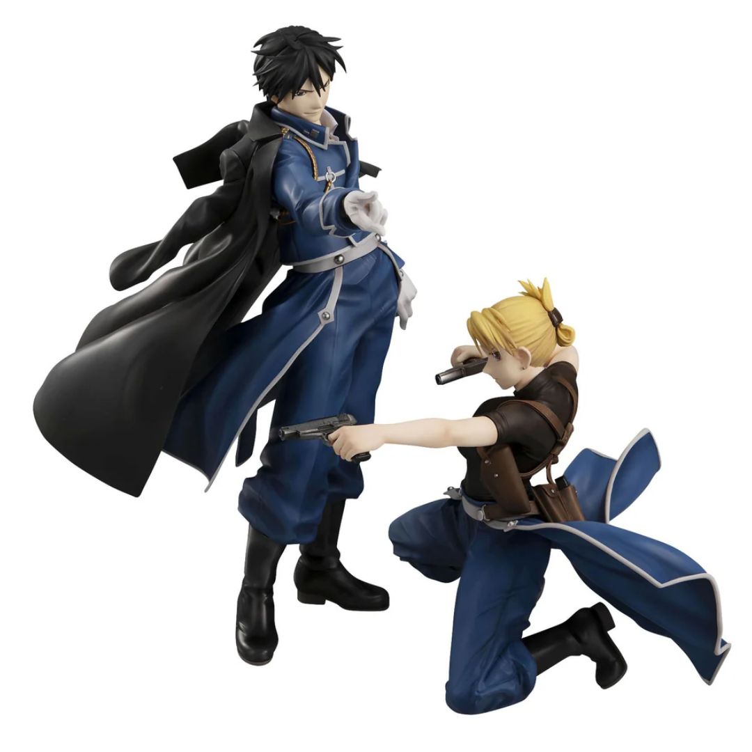 Precious G.E.M.  Fullmetal Alchemist  Roy Mustang & Liza Hawkeye By Megahouse