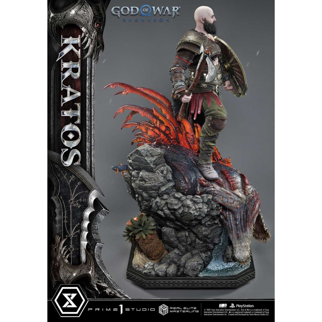 God Of War: Ragnarok Kratos Regular Version Statue By Prime1 Studios -Prime 1 Studio - India - www.superherotoystore.com